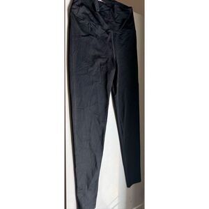 Beach Riot Women's High Waisted Slimming Workout Leggings Black Size Small